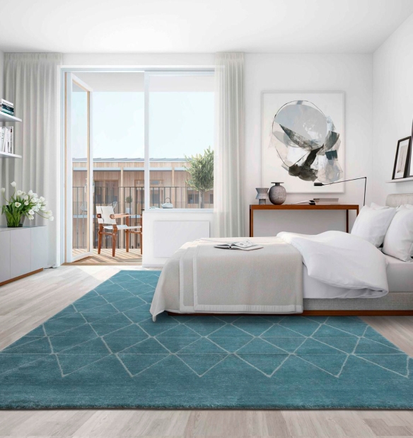 Añade calidez a tu dormitorio con las alfombras